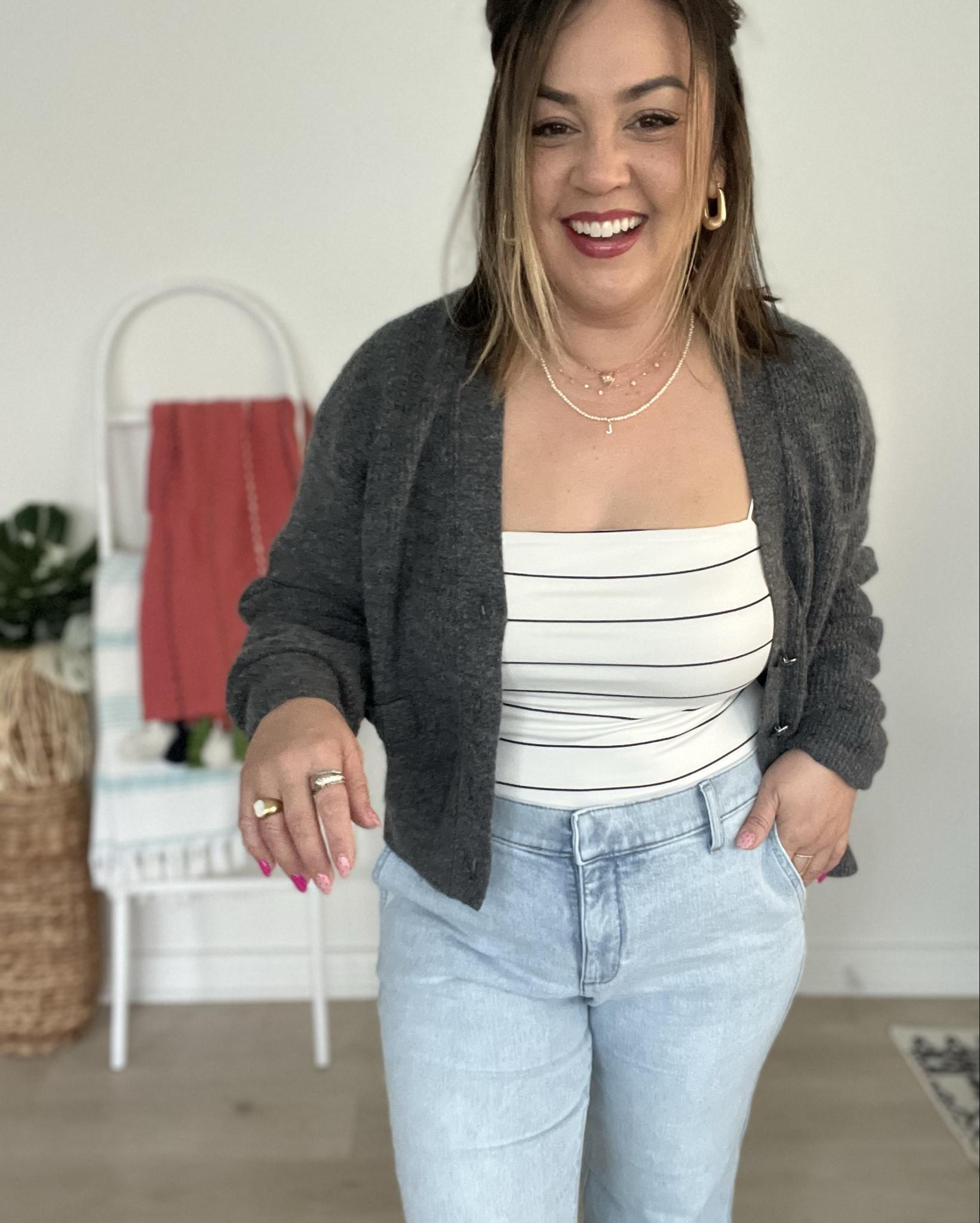 Pairing up classic lines and cuts for this easy Friday office casual look 

#LTKMidsize #LTKOver40 #LTKFindsUnder50