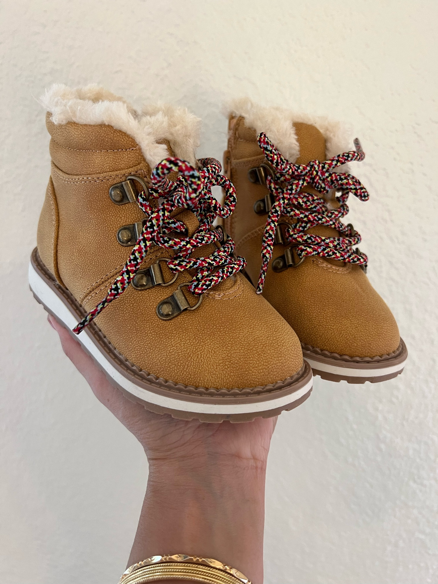 Toddler baby winter shearling boots. Target find. 

#LTKunder50 #LTKkids #LTKSeasonal