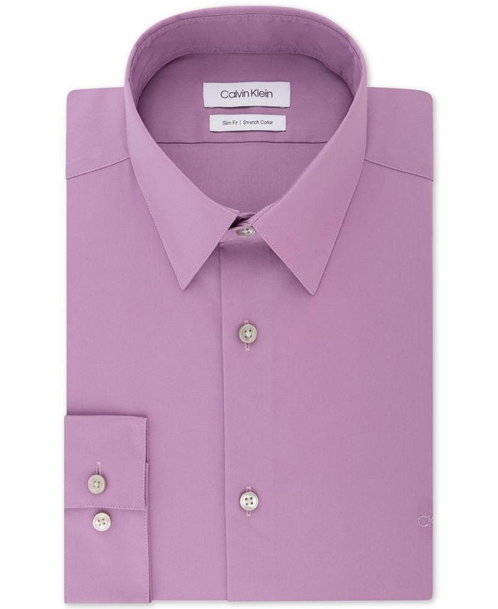 Men's Slim-Fit Stretch Flex Collar Dress Shirt, Online Exclusive Created for Macy's | Macys (US)