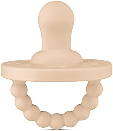 Ryan & Rose Cutie PAT Pacifier Teether (Flat, Tan) | Amazon (US)