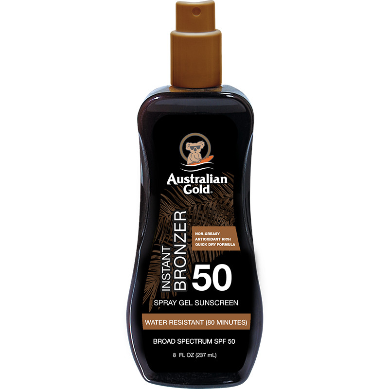 SPF 50 Spray Gel with Bronzer | Australian Gold