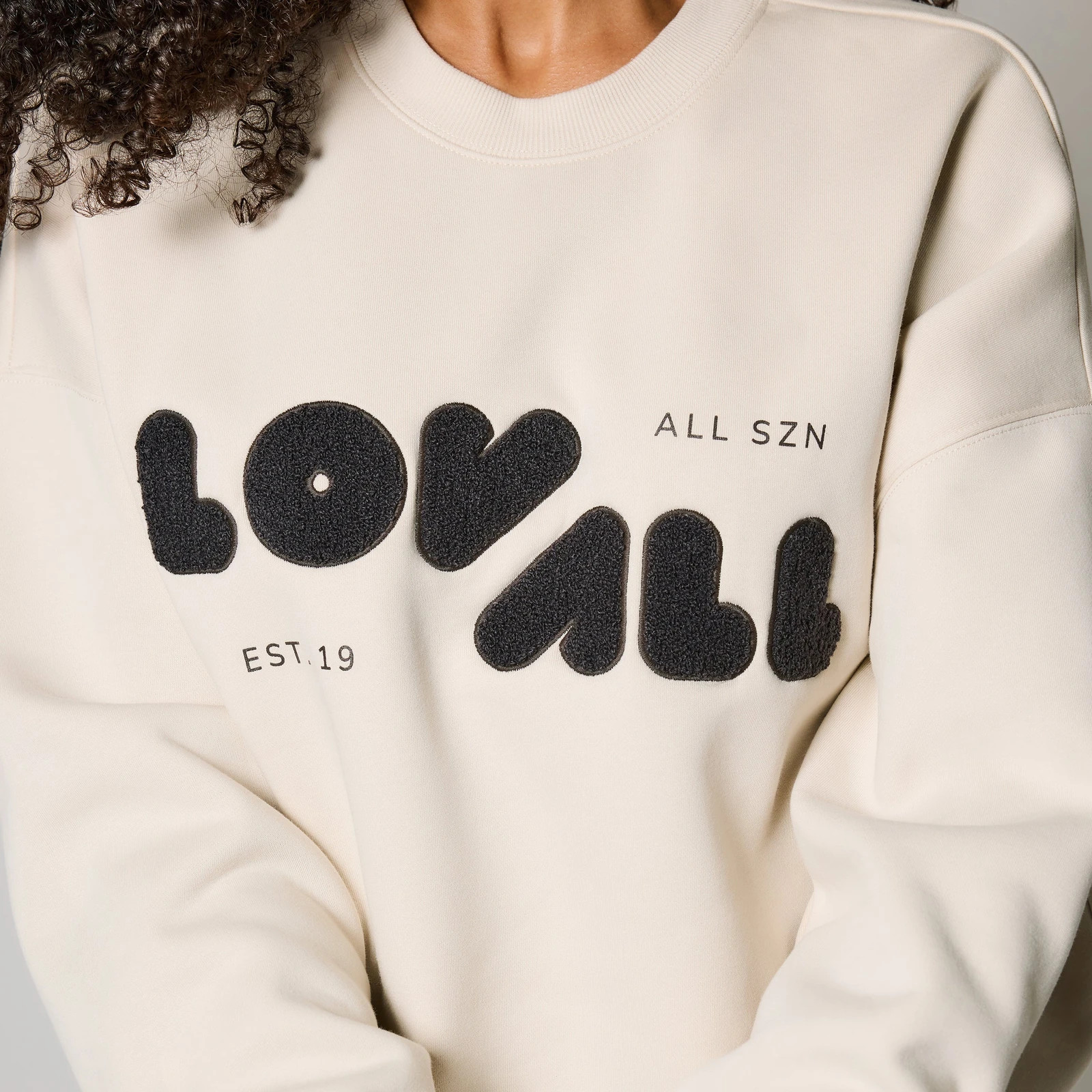Organic Oversized Sweatshirt Style 2 | LOVALL