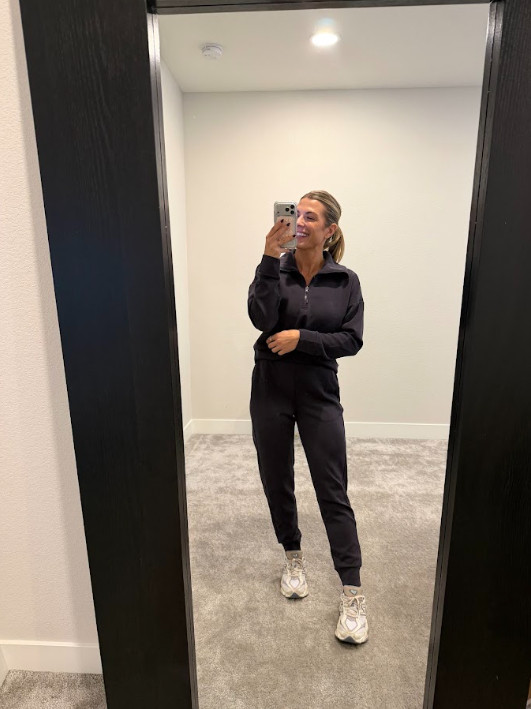Fall days call for a cozy lounge set that makes comfort look effortlessly put together. The relaxed fit and matching pieces make this an easy choice for slow mornings, errands, travel days, or lounging at home. Pair it with sneakers for a casual athleisure look that feels polished without trying too hard. It’s the kind of grab-and-go outfit that makes getting dressed on chilly days so simple. This cozy fall set is definitely earning a spot in the everyday rotation. 🍂☕✨
#FallFashion #CozyLoungeSet #FallLoungewear #MatchingSet #CozyFallOutfit #CasualFallStyle #ComfyOutfit #AthleisureStyle #FallOutfitIdeas #EverydayStyle 

 #LTKootd #LTKActive