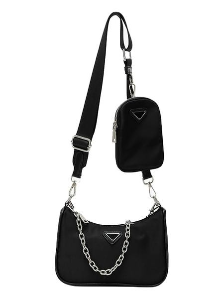 'Pipi' Nylon Chain Shoulder Bag | Goodnight Macaroon