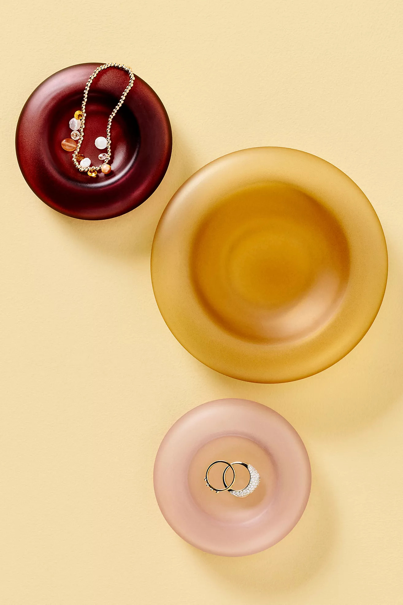 Hollow Glass Trinket Dish | Anthropologie (US)