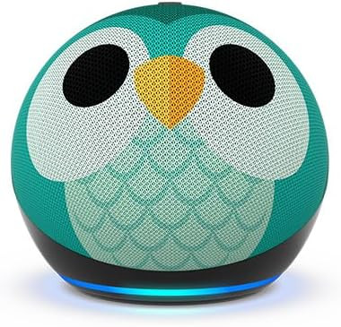 Amazon Echo Dot (5th Gen, 2022 release) Kids | Designed for kids, with parental controls | Owl | Amazon (US)