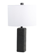 30in Cement Lamp | Bedroom | Marshalls | Marshalls