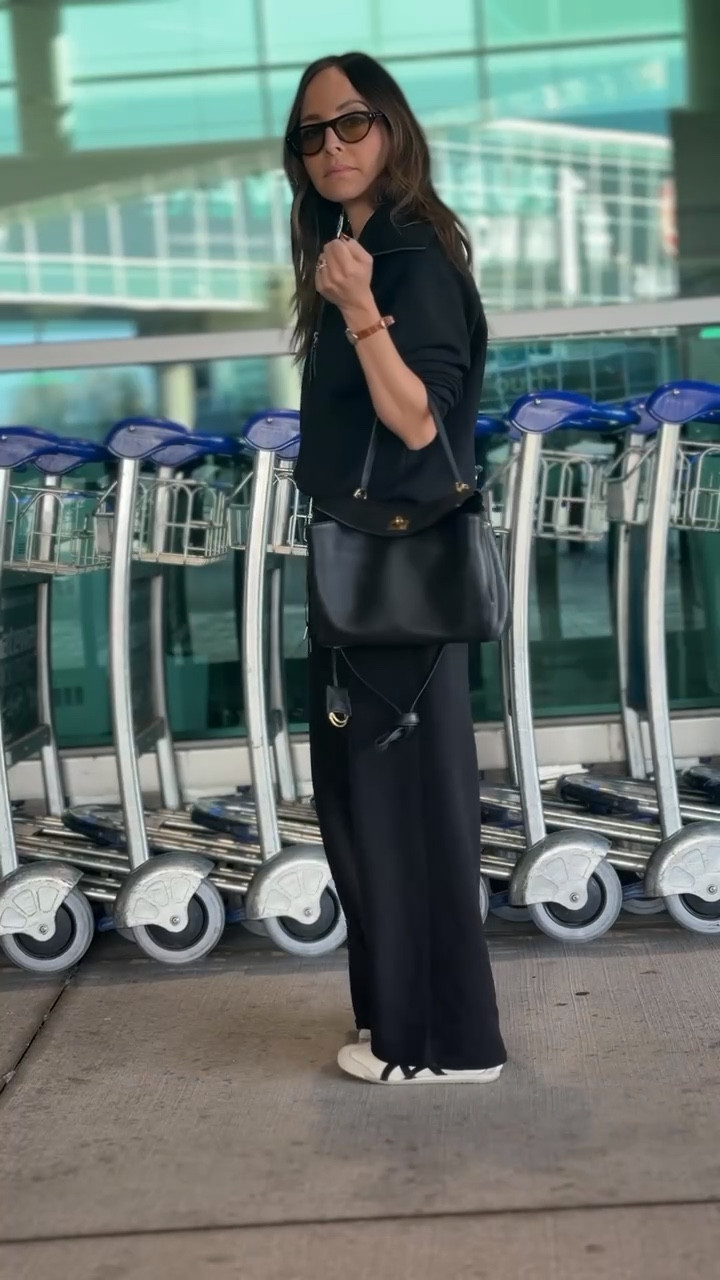This @Spanx  set is always my go-to travel outfit! Comfy, flattering, and the easiest airport outfit. Use code LTKSPANX to get 20% off site-wide. Linking some of my other Spanx faves here too ✈️🖤

#LTKSpringSale #LTKTravel #LTKdayinmylife