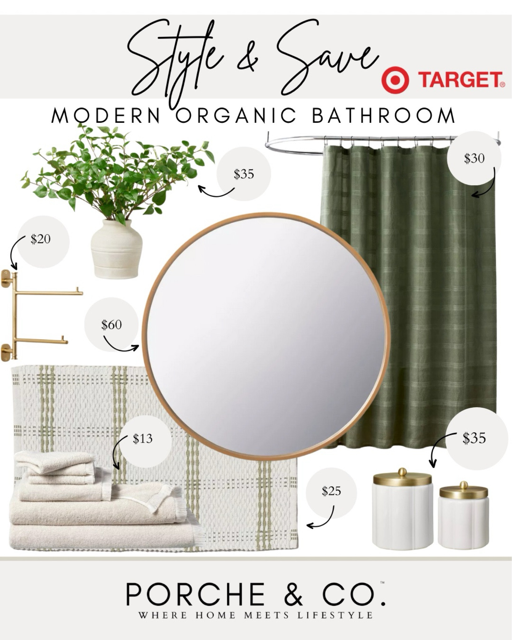 Target bathroom decor, style & save, Target bathroom styling, modern organic bathroom
#visionboard #moodboard #porcheandco

#LTKstyletip #LTKhome