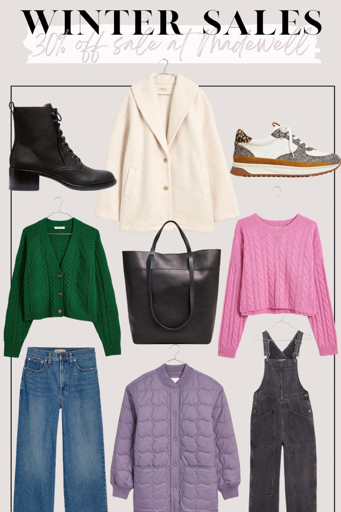Picks from madewell’s winter sale !

Extra 30% off all sale items. Use code “winter30"

#LTKmidsize #LTKSeasonal #LTKsalealert