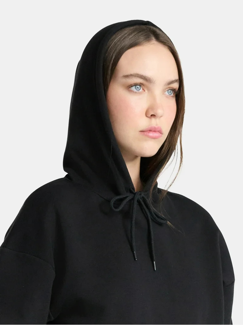 No Boundaries Essential Fleece Hoodie, Women's | Walmart (US)