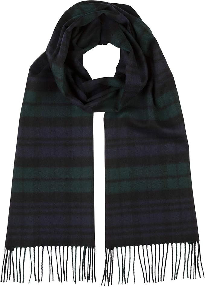 Lomond Cashmere - Scottish Cashmere Scarf - Check | Amazon (US)