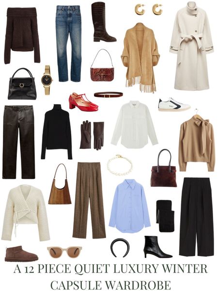 A 12 piece Quiet Luxury winter capsule wardrobe without the quiet luxury price tag.  The whole post plus outfits is in the blog.

#minimalistfashion #minimalistwardrobe #quietluxury #capsulewardrobe #wintercapsulewardrobe  #winterwardrobe #winteroutfit #minimaliststyle 
#winterfashion #winterstyle #wintervibes 


#LTKSeasonal #LTKstyletip #LTKover40