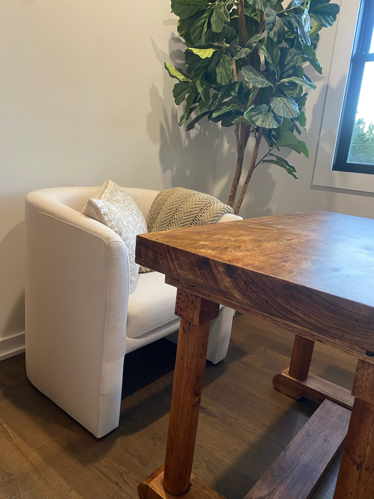 This Studio McGee chair is perfect in my office space 🤍

#LTKSeasonal #LTKFind #LTKGiftGuide
