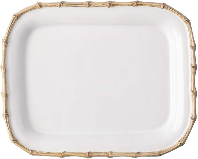 Juliska Bamboo Natural 12'' Rectangular Platter | Amazon (US)