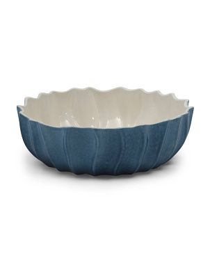 Reactive Glaze Trim Bowl | TJ Maxx