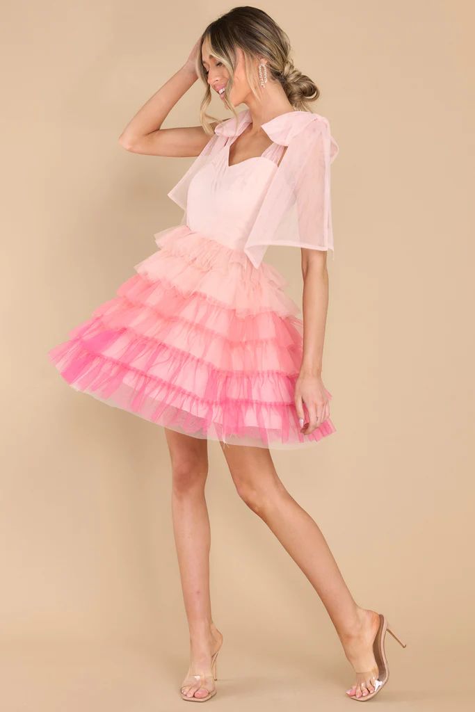Chic Little Thing Pink Multi Dress, Pink Date Night Dress, Pink Spring Break Dress, Pink Outfit | Red Dress 