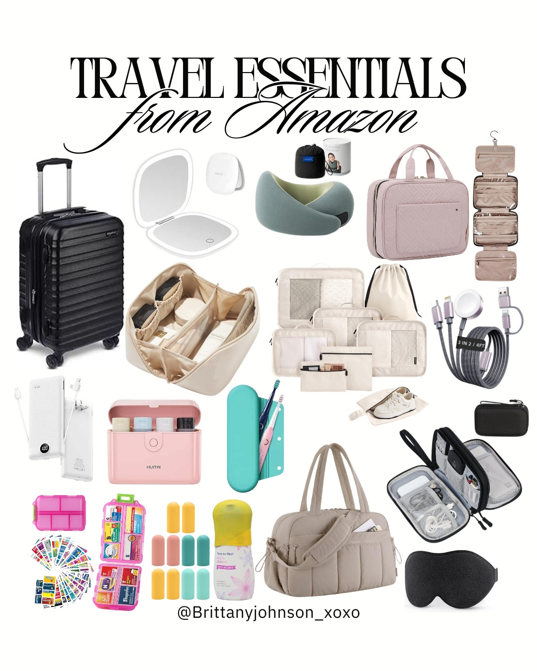 Travel days are so much easier with the right essentials ✈️ These Amazon finds are perfect for staying organized, charged up, and ready for anything on the go!!! 

 #LTKmomlife #LTKSeasonal #LTKTravel