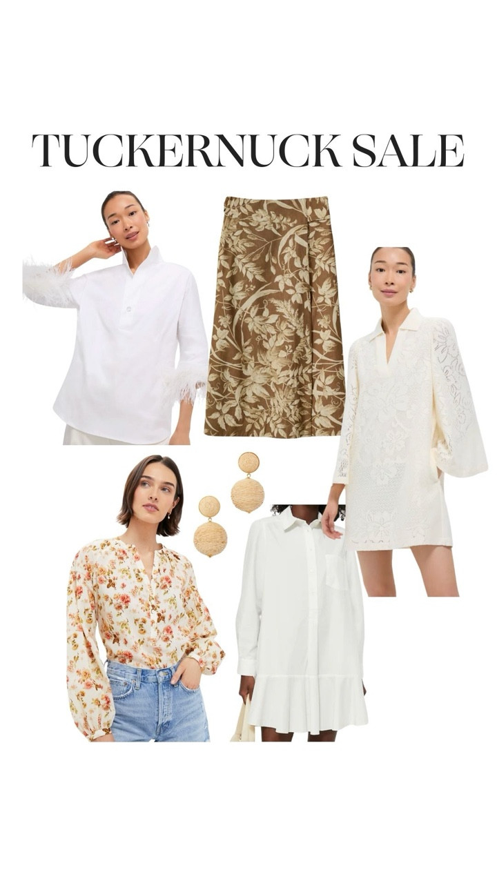 Tuckernuck Sample Sale Picks 💙

So many good finds in the Tuckernuck Sample Sale—think timeless dresses, elevated everyday pieces, and those signature details they do so well. These are the styles worth grabbing now at major markdowns before they sell out.

Save this post for easy sale shopping and tap to shop my favorite Tuckernuck picks while they’re still in stock. ✨

#LTKStyle #TuckernuckSale #SampleSaleFinds #SaleStyle #ChicOnSale 

 

#LTKSaleAlert #LTKOver40