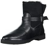 UGG Women's ROMELY Buckle Fashion Boot, Black, 7 | Amazon (US)