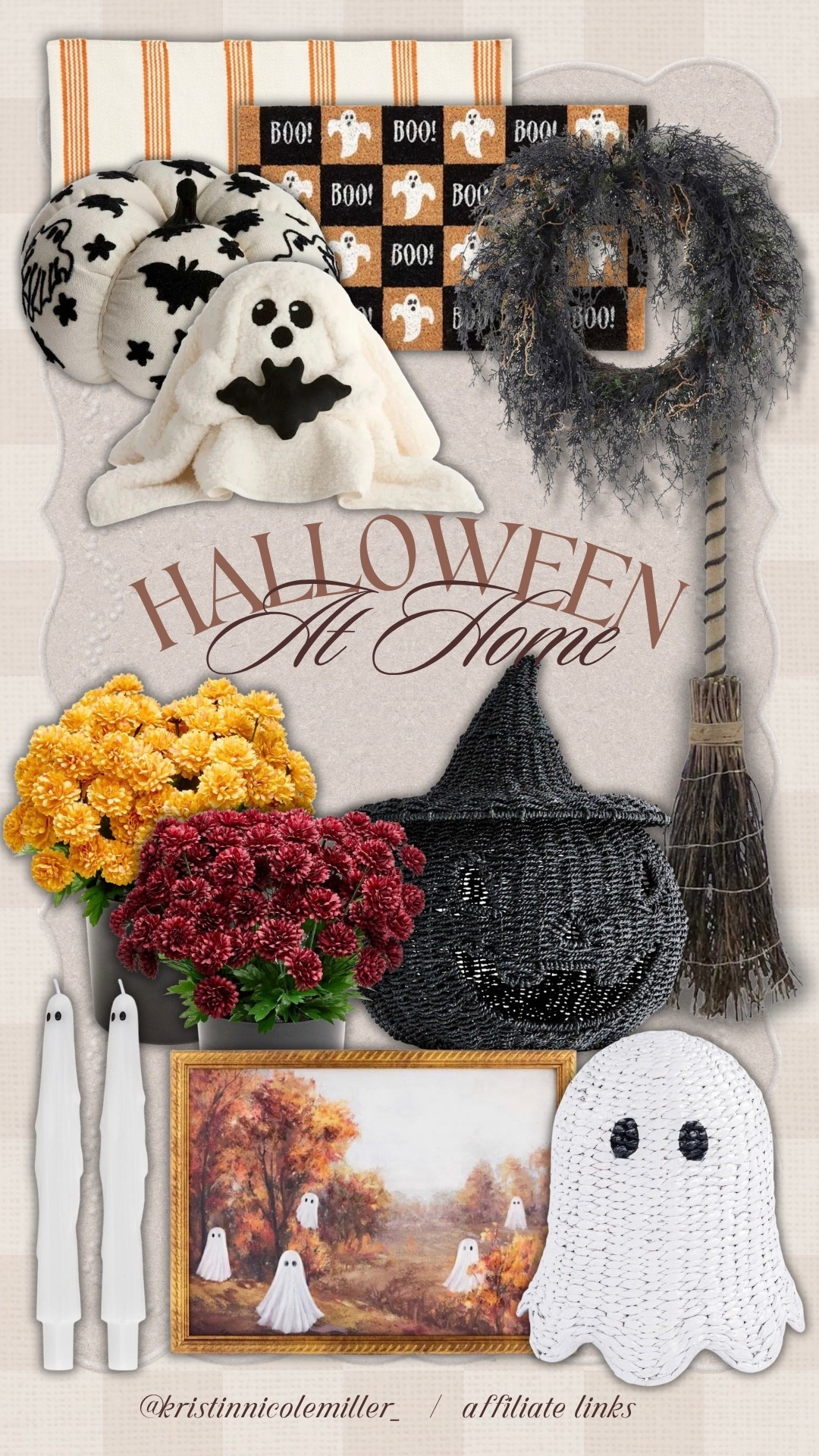 Cutest Halloween decor from At Home! 🎃 love these pieces for a soft blend between Halloween + fall 🍂 

Seasonal Halloween ghost jack o lantern faux flowers mums doormat indoor outdoor

#LTKmomlife #LTKHome #LTKSeasonal