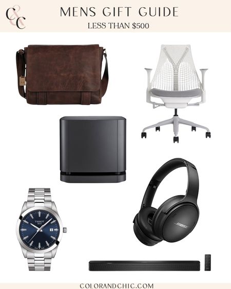 Mens gift guide less than $500! Linking below several of Johnny’s favorites including his Sayl desk chair, Bose headphones, leather messenger bag and more!

#LTKmens #LTKGiftGuide