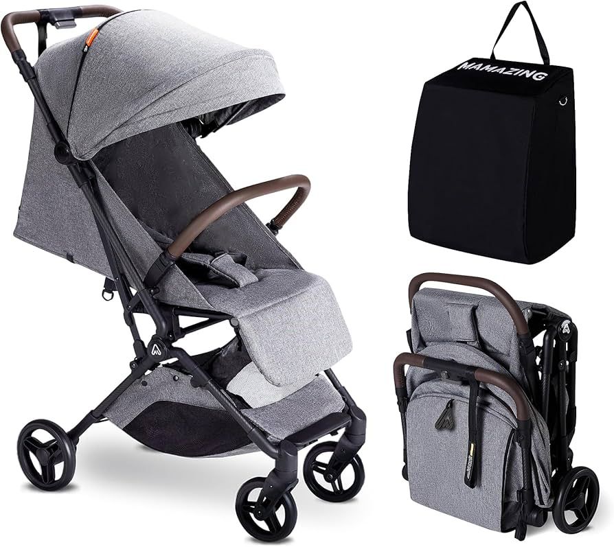 Lightweight Baby Stroller, Ultra Compact & Airplane-Friendly Travel Stroller, One-Handed Folding ... | Amazon (US)