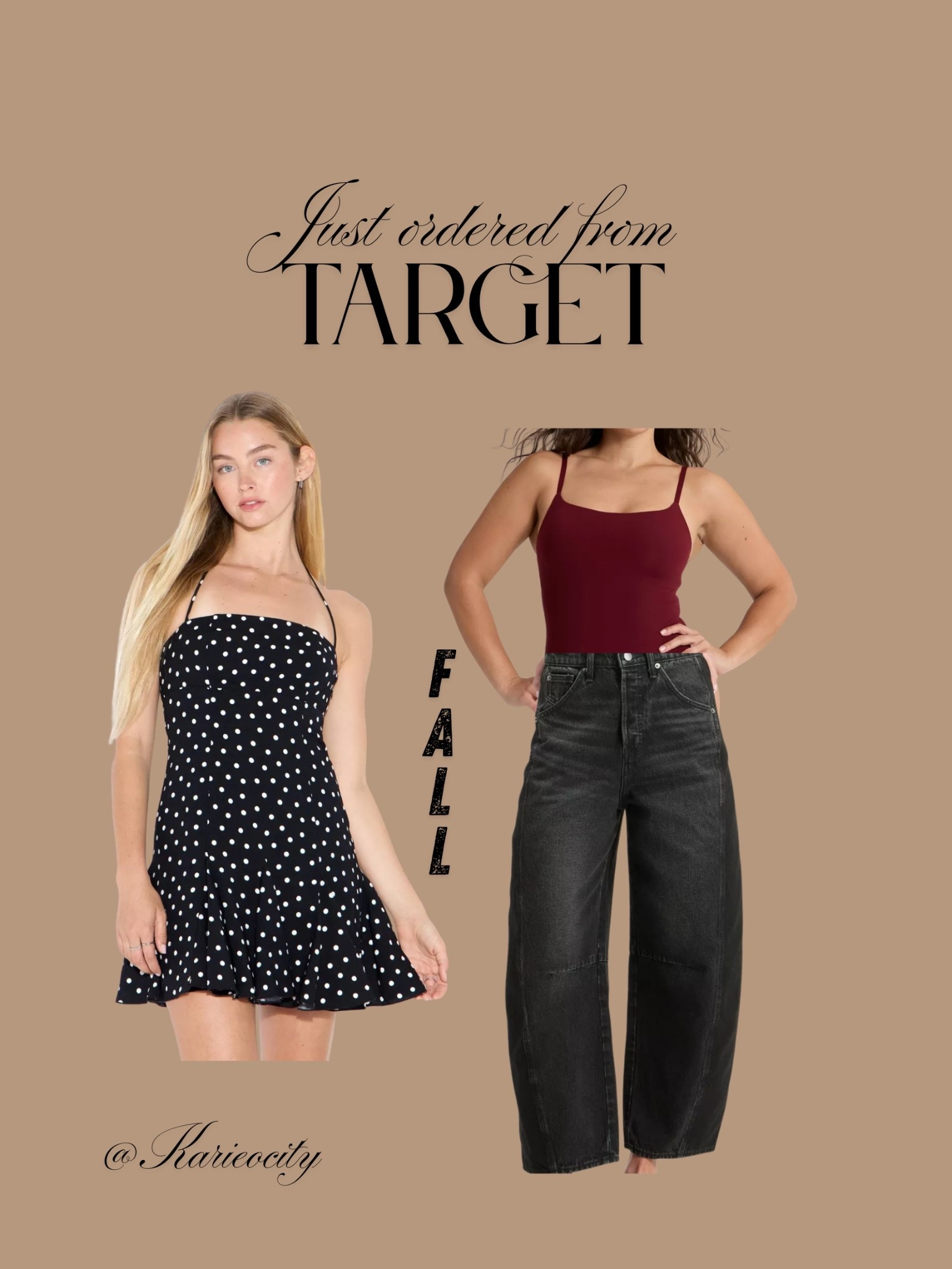 Just ordered from Target 🖤

For reference I’m 5’7 and 120 lbs I bought a XS in the dress and bodysuit and a size 2 in the barrel jeans. 

Just Ordered// Target// Target Finds// Target must haves// Barrel Jeans // Fall Clothes// Autumn Clothes// Transitioning into fall 

#LTKFindsUnder50 #LTKStyleTip #LTKautumn