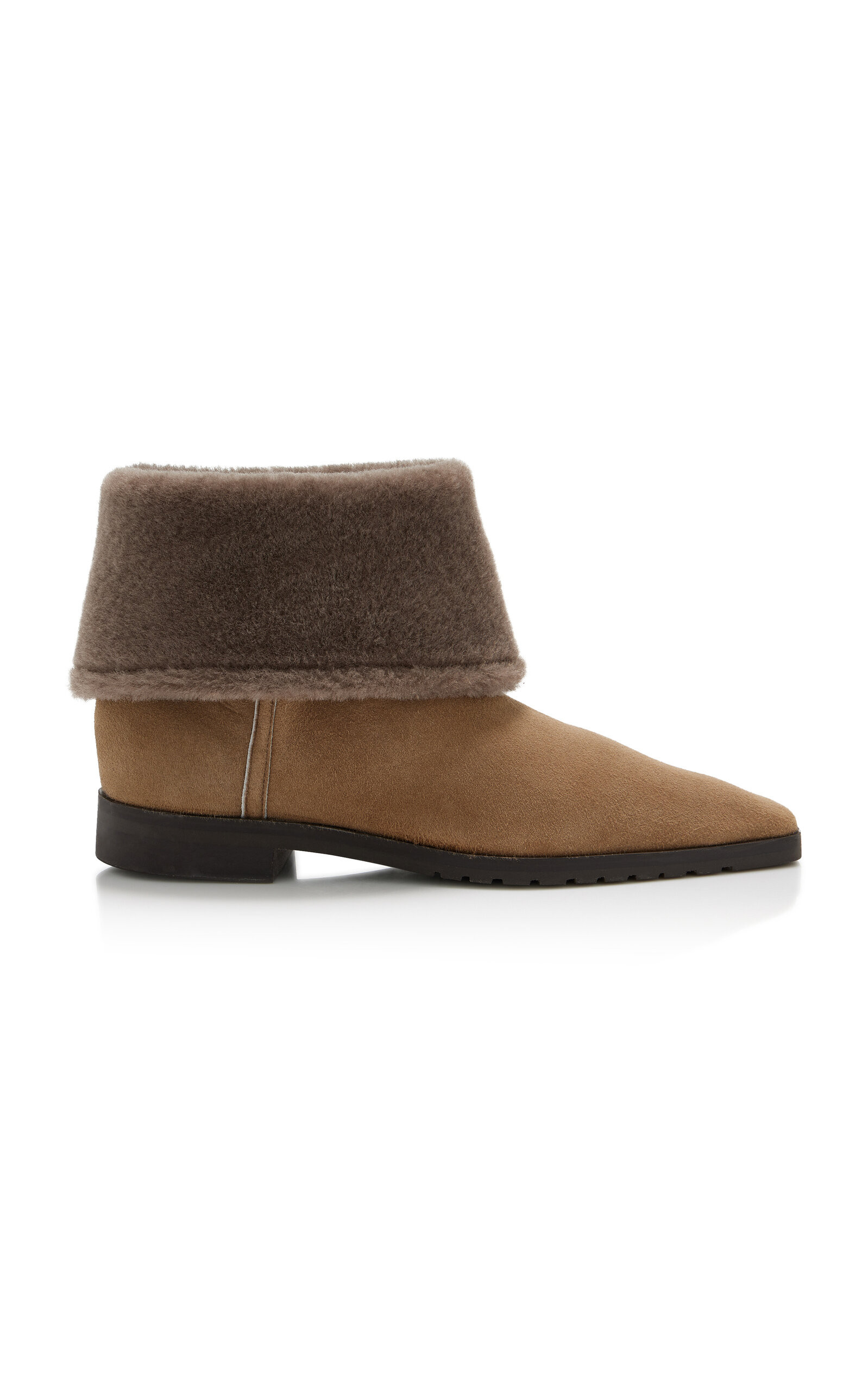 Fold-Down Shearling Boots | Moda Operandi (Global)