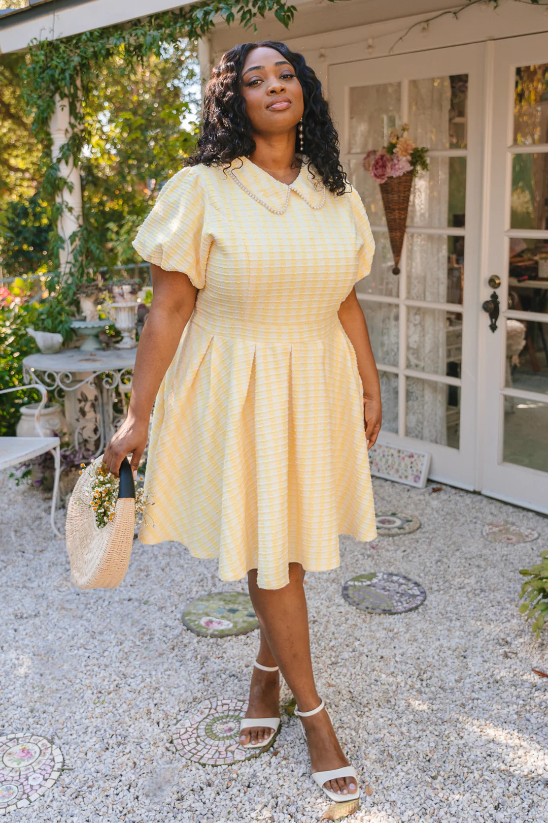 Celine Dress in Yellow | Ivy City Co