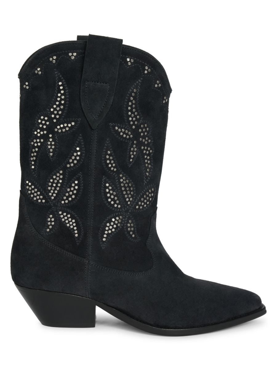 Isabel MarantDuerto Leather Western Boots | Saks Fifth Avenue
