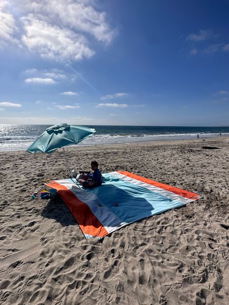 This Extra Large Beach Blanket is a game changer!!!!! It fits up to 8 people and Sand Free!!! Kids can play while you get some tan or even enjoy a picnic day! It’s just perfect! 

#LTKfamily #LTKSeasonal #LTKbrasil