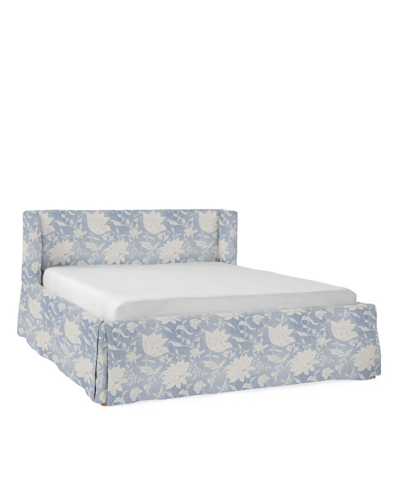 Broderick Slipcovered Bed | Serena and Lily