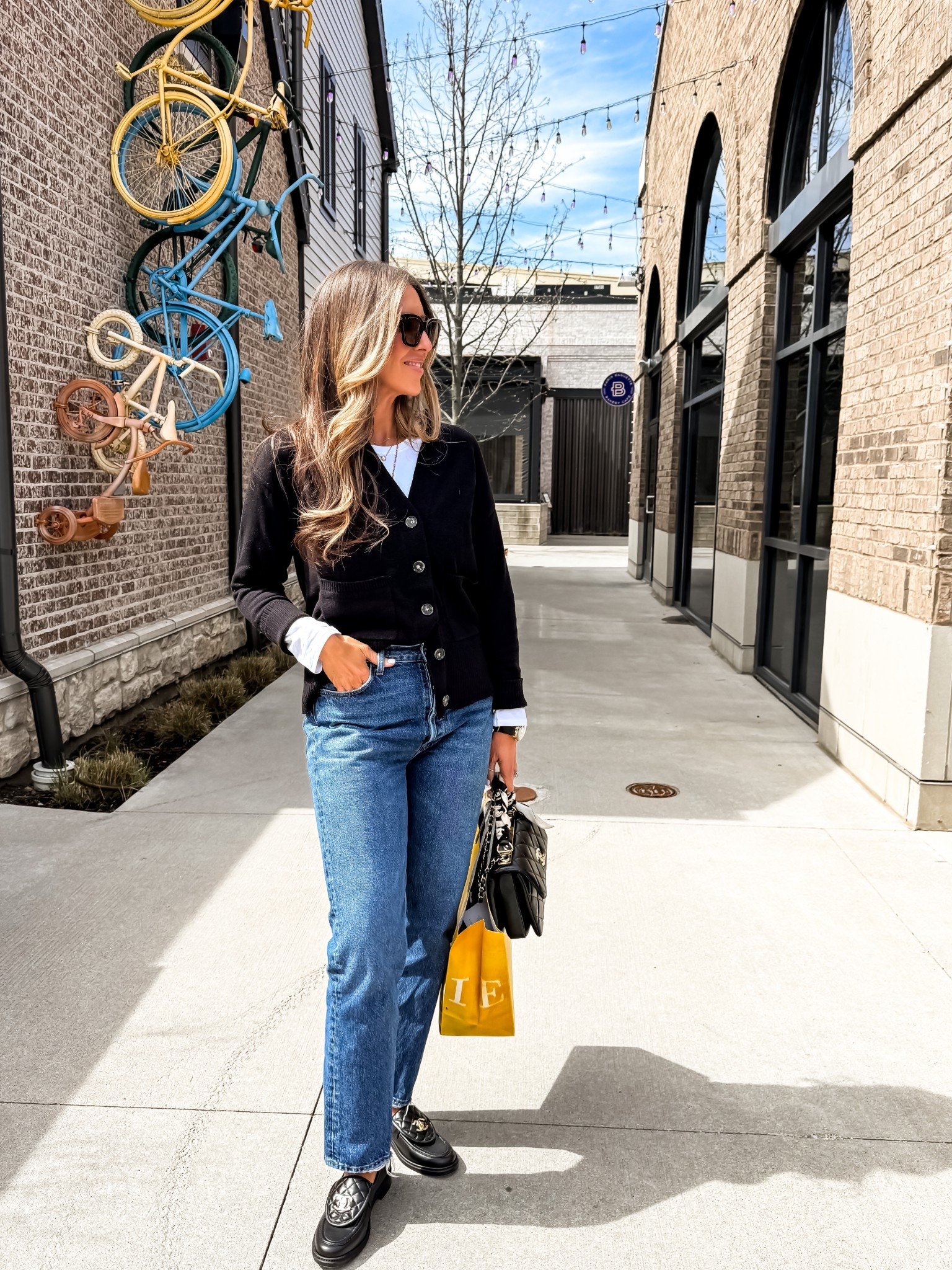 Jeans size 29 sweater size small 
Shopping day outfit 


#LTKSaleAlert #LTKOver40 #LTKMidsize