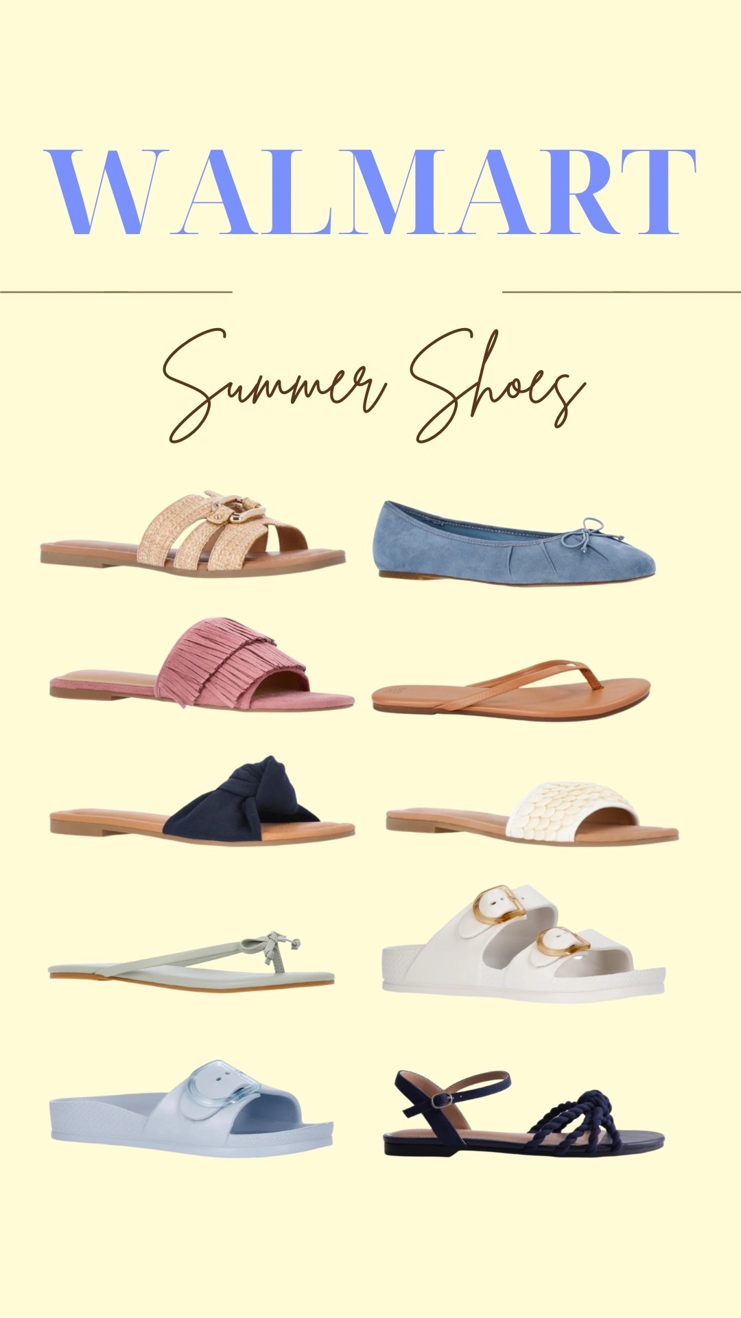 Walmart Summer Shoes


Affordable women’s fashion. Trending women’s summer shoes for less.

#LTKSeasonal #LTKmomlife #LTKMothersDay