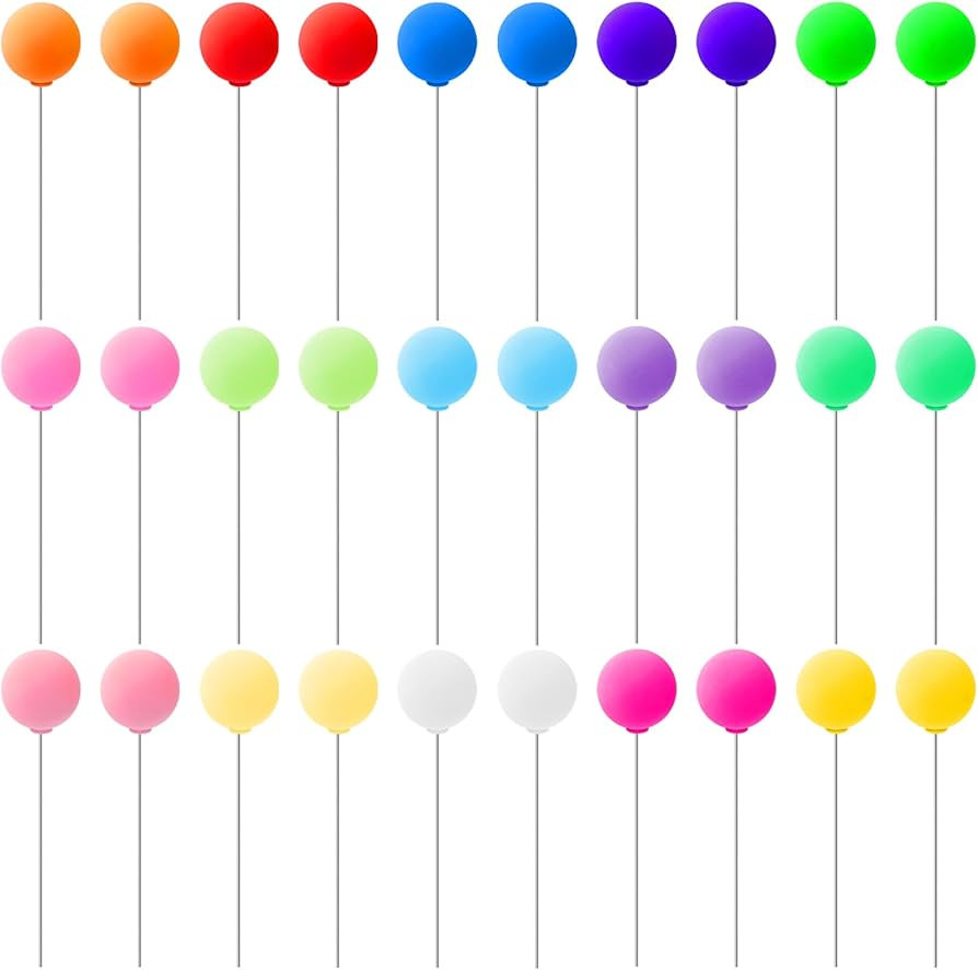 30 PCS Balloon Cake Toppers, Mini Cake Topper Balls, Balloon Cake-Toppers Decorations, Suitable f... | Amazon (CA)