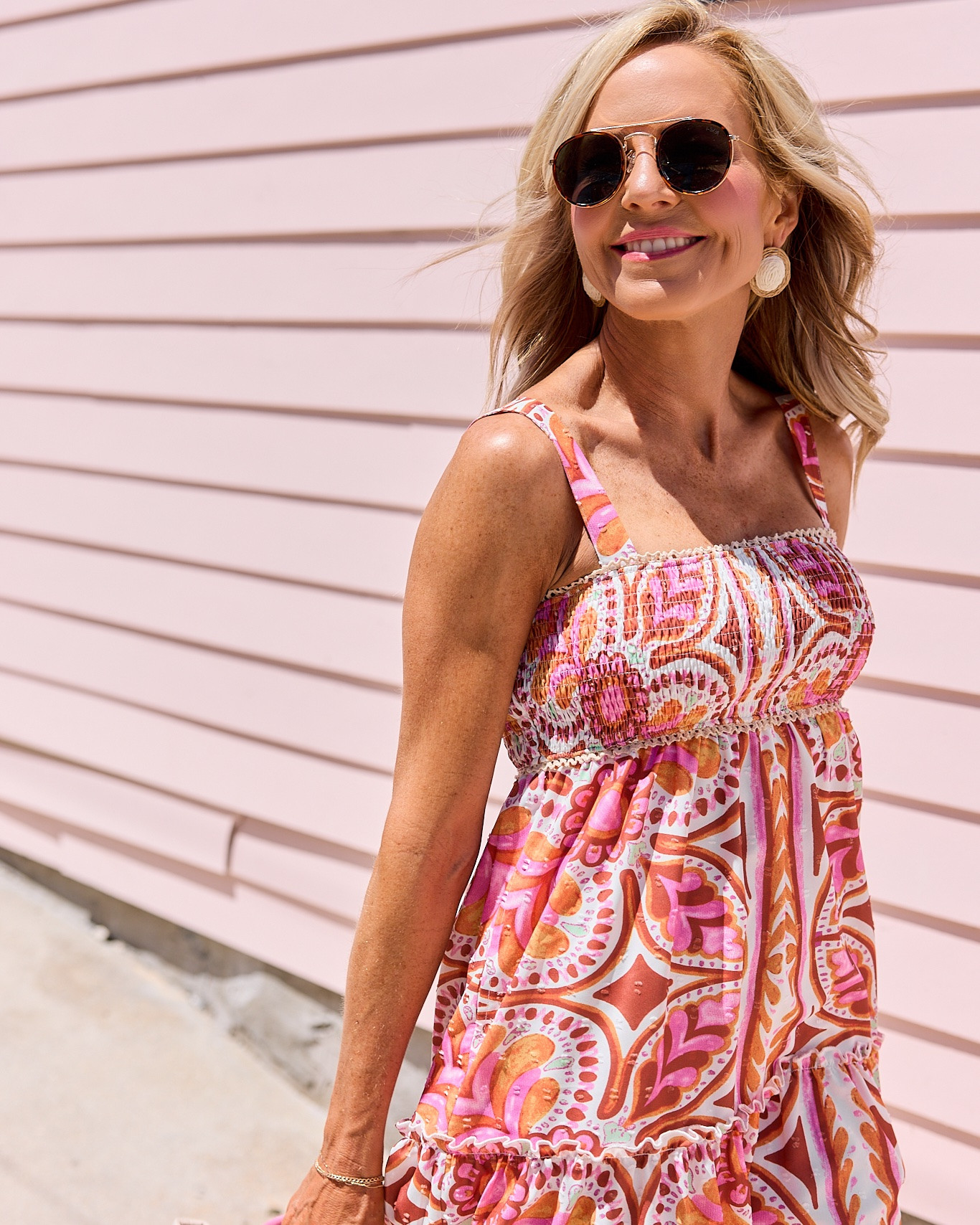 earthy excellent in a mini style = wearing XS • the best smocked sundress part of my Summer Spritz collection with @Avara  • use natasha15 for 15% off •

#LTKSeasonal #LTKTravel #LTKootd