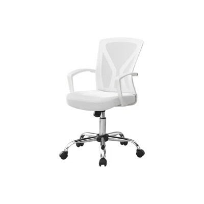 Office Chair, Adjustable Height, Swivel, Ergonomic, Armrests, Computer Desk, Work, Mesh, Metal, Contemporary, Modern | Wayfair North America