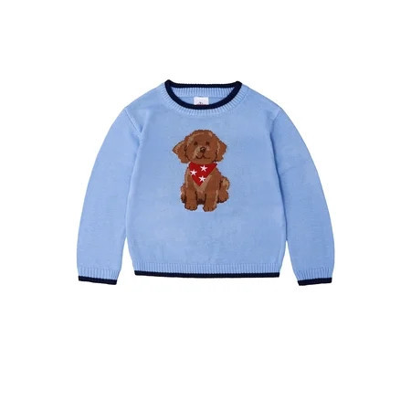 Way to Celebrate Toddler Americana Sweater, Sizes 12M-5T | Walmart (US)