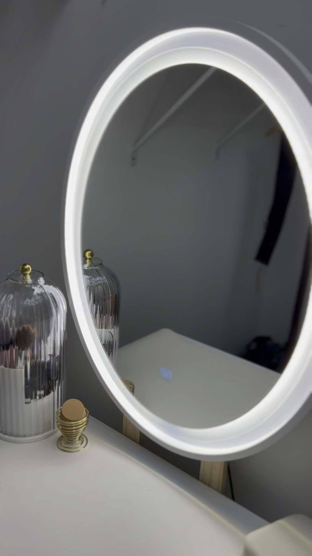 dreamy new makeup vanity for my closet 😍 finally a dedicated space for me to get ready!

#LTKhome #LTKbeauty