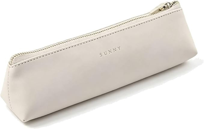 Doraking Cosmetic Makeup Bag Pen Stationery Case PU Leather Small Pencil Pouch for Students Zippe... | Amazon (US)