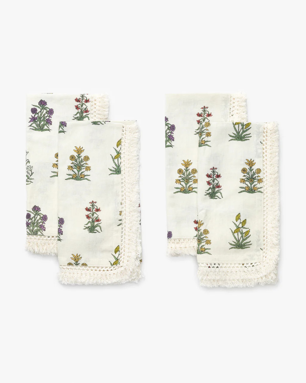 Wilkie Floral Napkins (Set of 4) | McGee & Co.