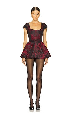 LOBA Alana Romper in Black & Red from Revolve.com | Revolve Clothing (Global)