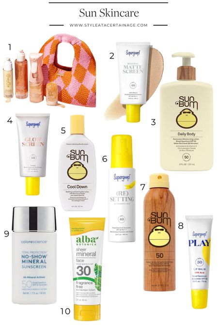 The Best Sunscreens 

#LTKBeauty #LTKOver40 #LTKSwim