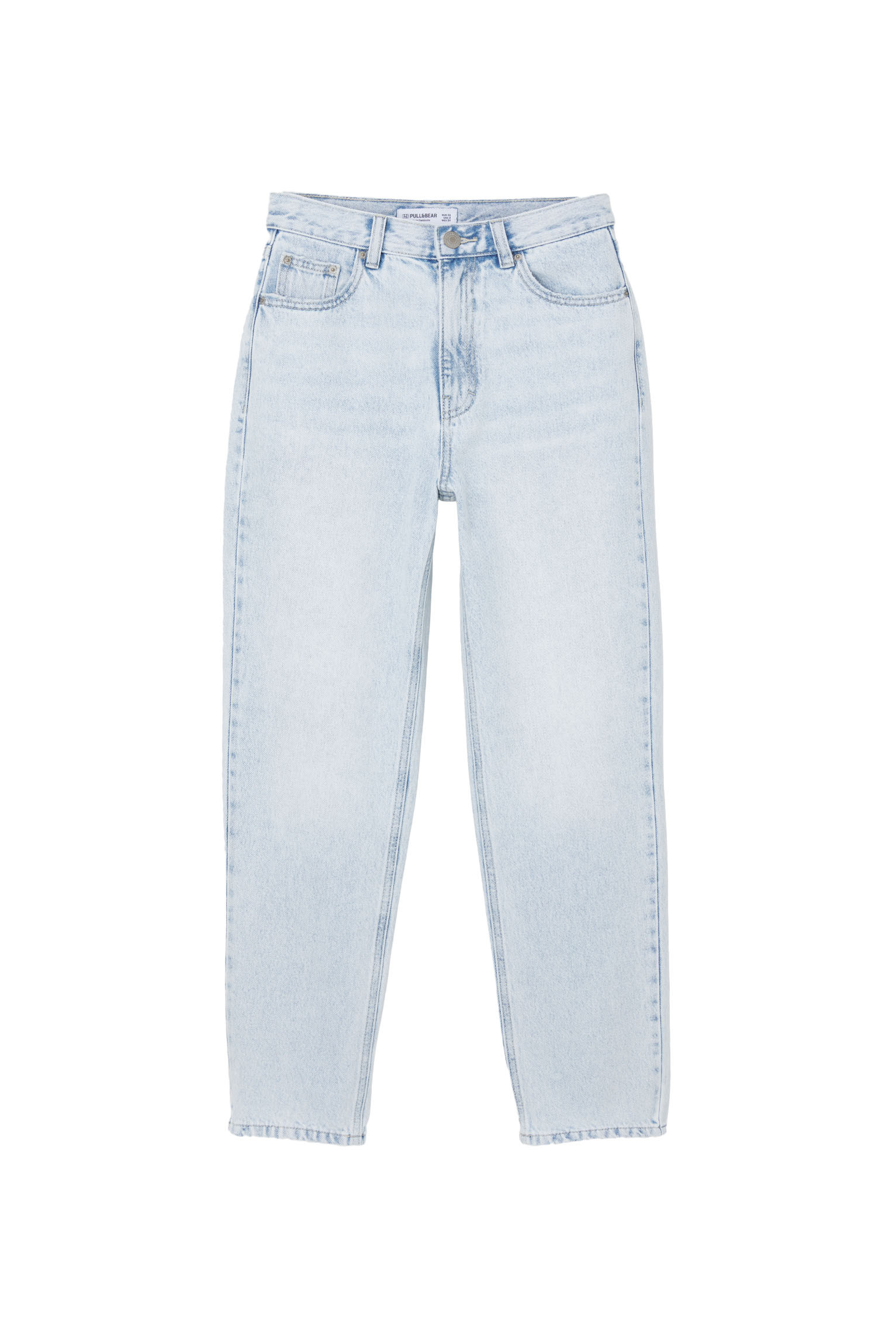 HIGH-WAIST MOM JEANS | PULL and BEAR UK