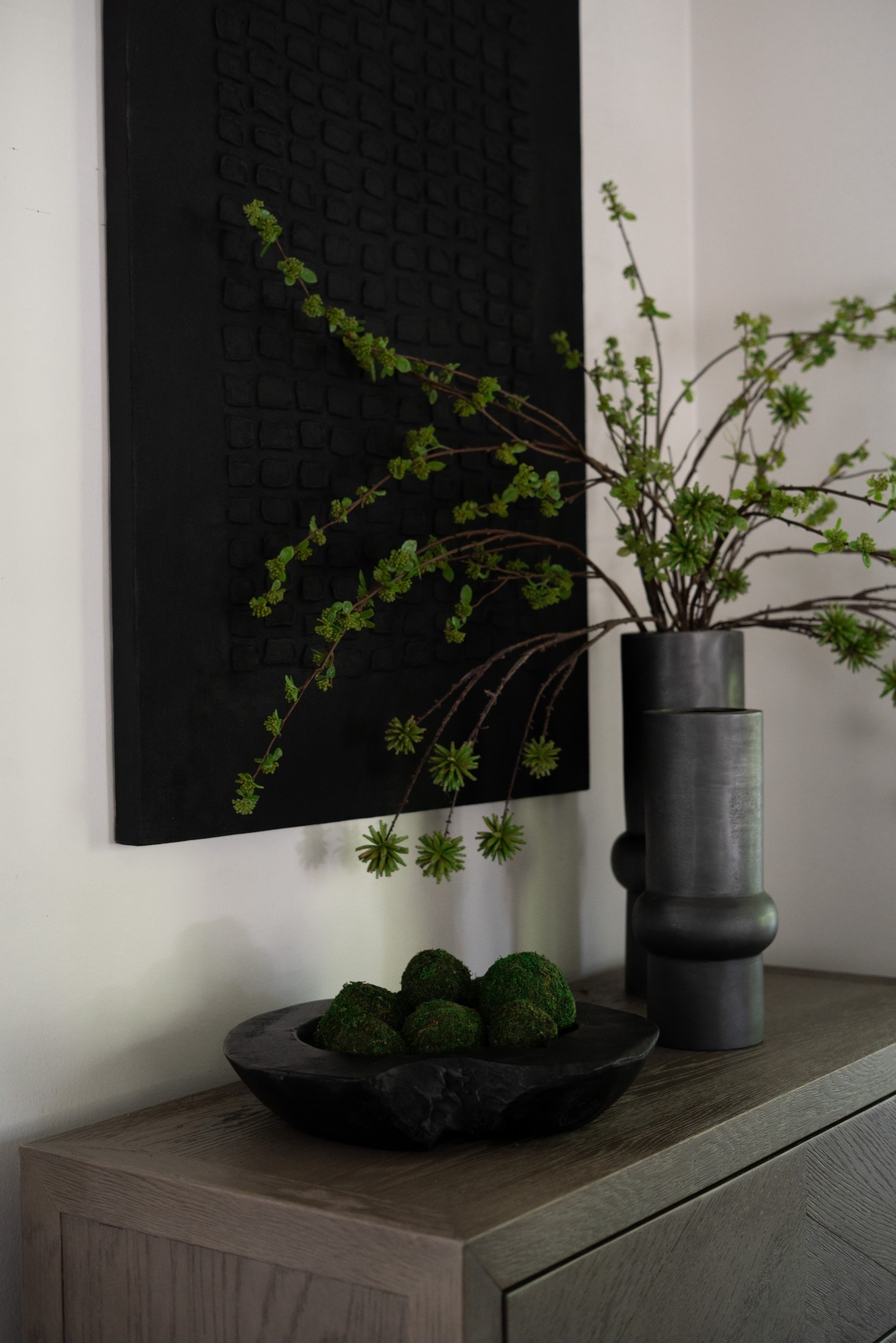 Oh my gosh, let’s talk about moss for a second because I am absolutely obsessed! Moss and moss balls are such an easy, genius way to bring a pop of organic, natural texture into your home. They add this fresh, earthy vibe that feels so effortless and totally modern organic — no watering or fuss required! I love styling them in sculptural bowls, layering them on top of stacked coffee table books, or even popping them into a simple vase. It’s that perfect little dose of greenery that makes a space feel alive, curated, and calm. Trust me, moss is a total design game-changer!


#LTKSeasonal #LTKStyleTip #LTKHome