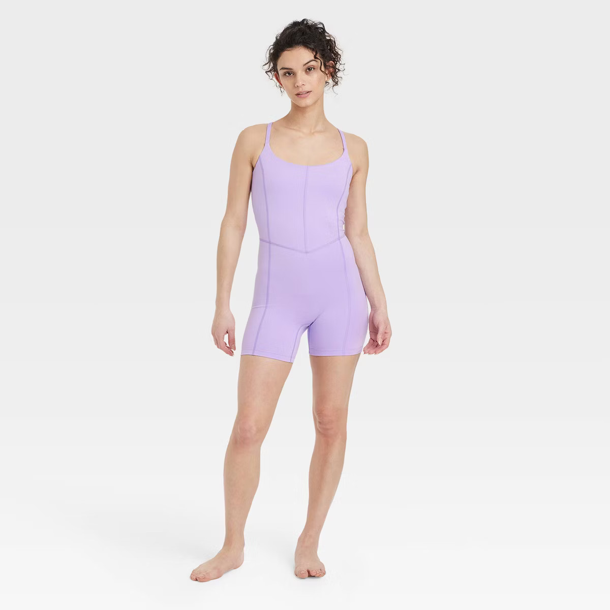 Women's Brushed Sculpt Short Bodysuit - All In Motion™ | Target