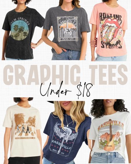 CUUUTE graphic Tees under $10 bucks! 🔥😘


#LTKstyletip #LTKsalealert