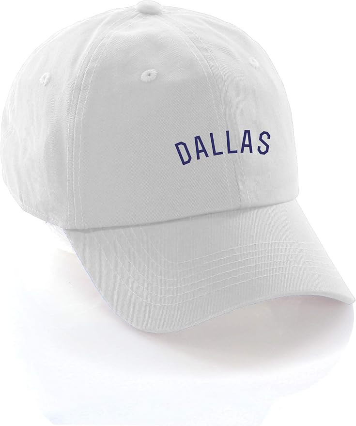 Daxton USA Cities Baseball Dad Hat Cap Cotton Unstructure Low Profile Strapback | Amazon (US)
