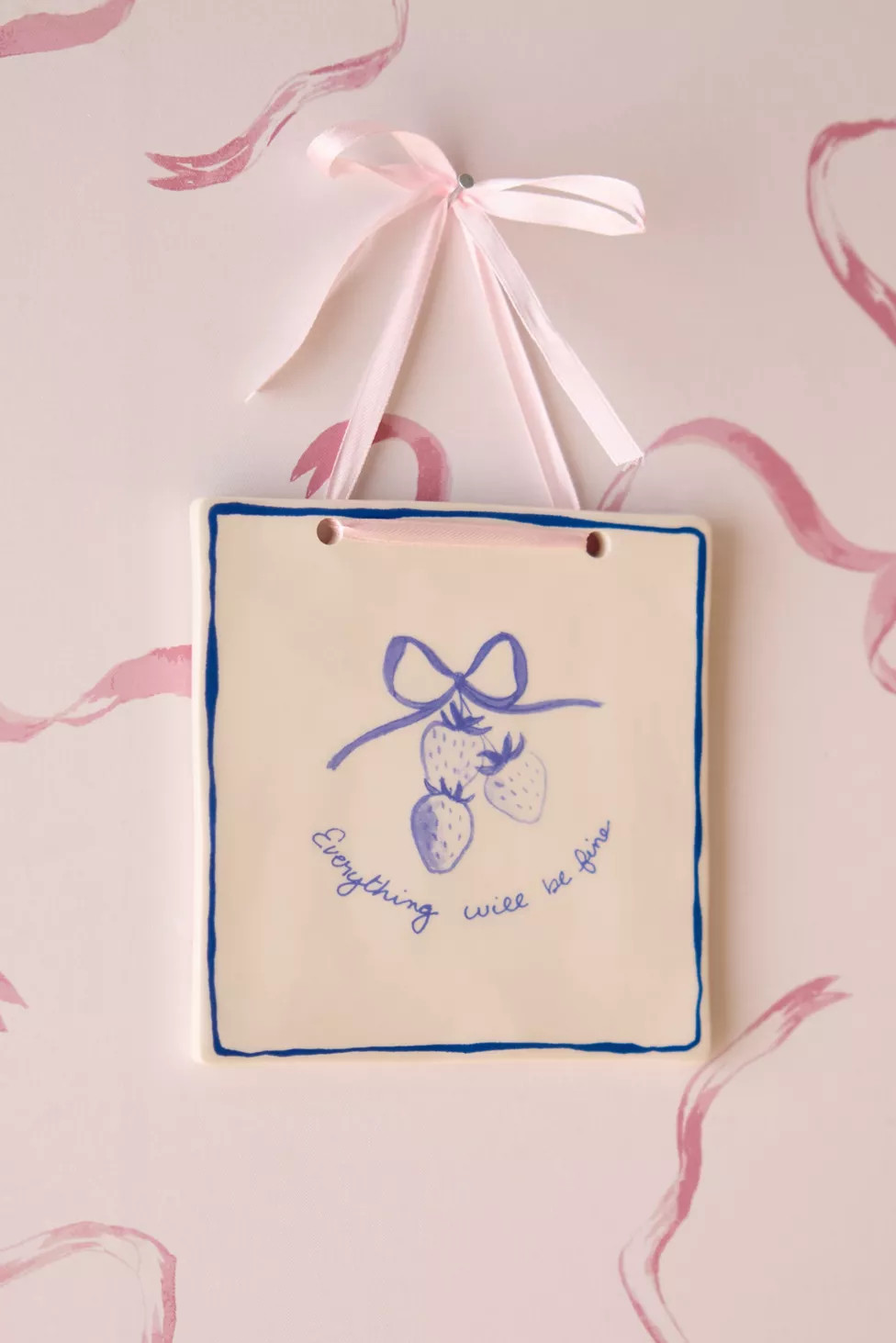 Amelie Patterned Tile Wall Hanging | Urban Outfitters (US and RoW)